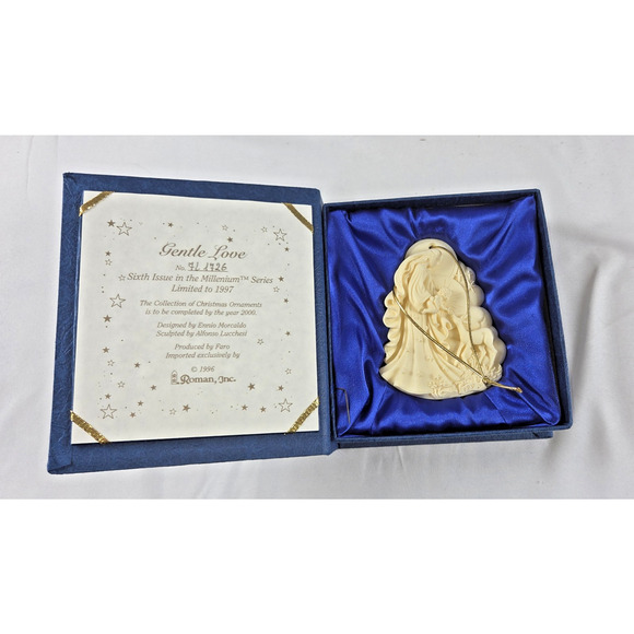 Roman Inc. Millennium Series Ornaments – “The Annunciation” & “Gentle Love” - Picture 6 of 8